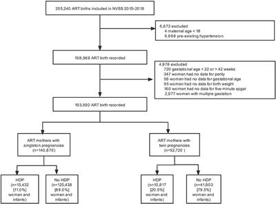 Hypertensive disorders of pregnancy and neonatal outcomes in twin vs. singleton pregnancies after assisted reproductive technology